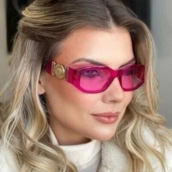 Versace Pink Sunglasses - Picture 5 of 5